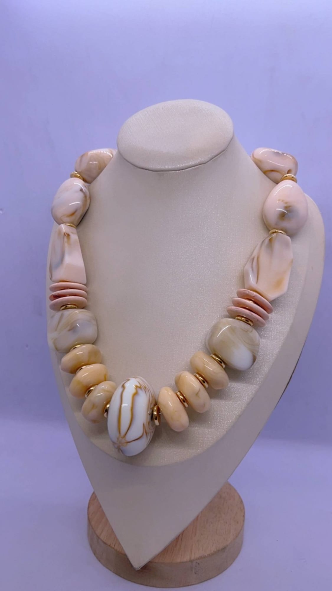 Chic Stone Statement Necklace